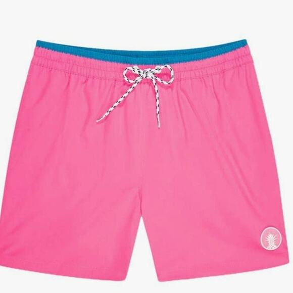 Chubbies mens pink athletic swim trunks shorts size medium - Picture 6 of 10